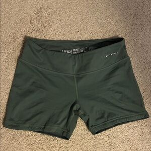 Dark Green Women's Shorts